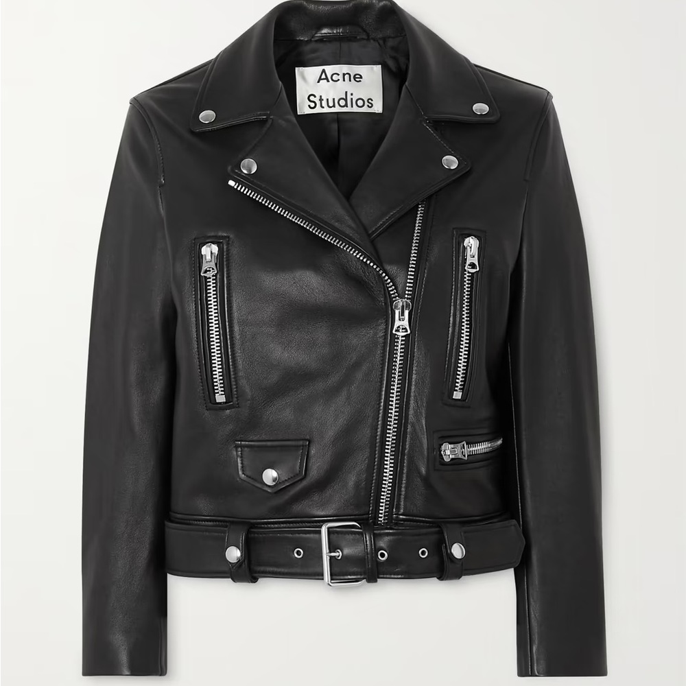 ACNE STUDIOS Leather biker jacket